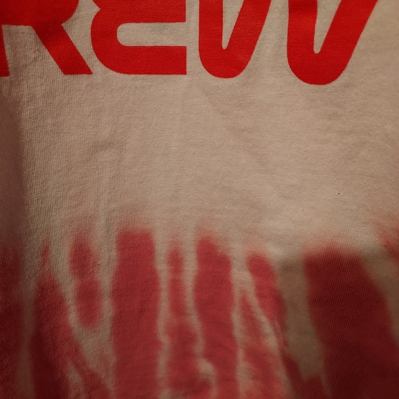 Chemistry Mens XL NASA Crew Astronaut Space Tie Dye T Shirt Blue Red Pink READ - Picture 7 of 9